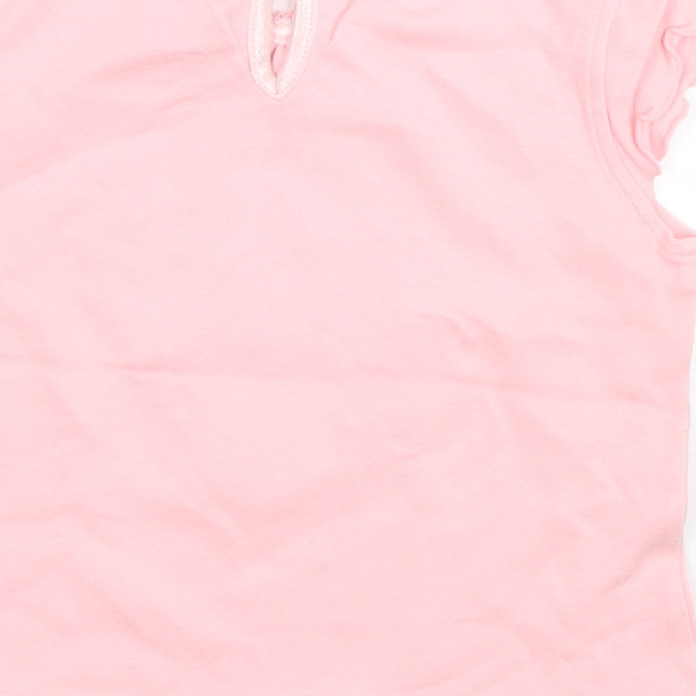 Disney Girls Pink   Basic T-Shirt Size 18-24 Months  - winnie the pooh