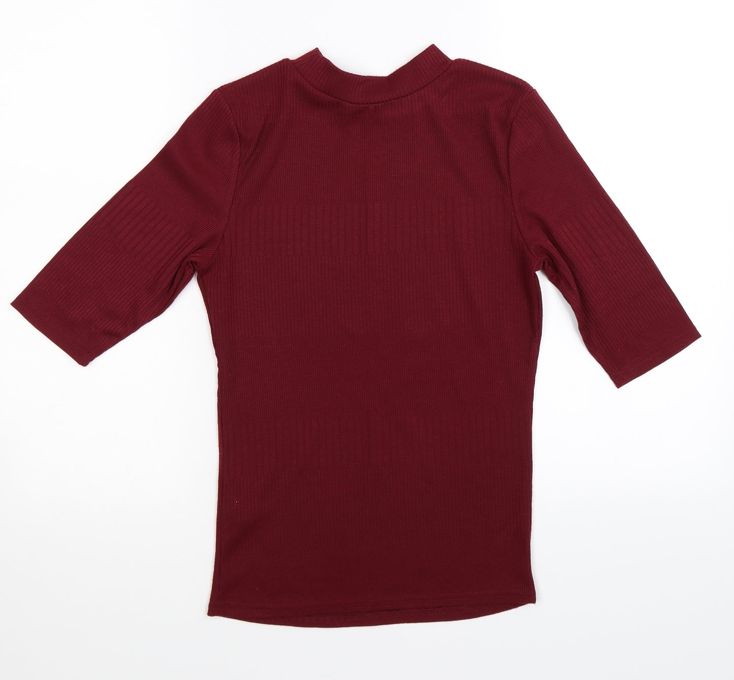 New Look Womens Red  Knit Pullover Jumper Size 8  - tall