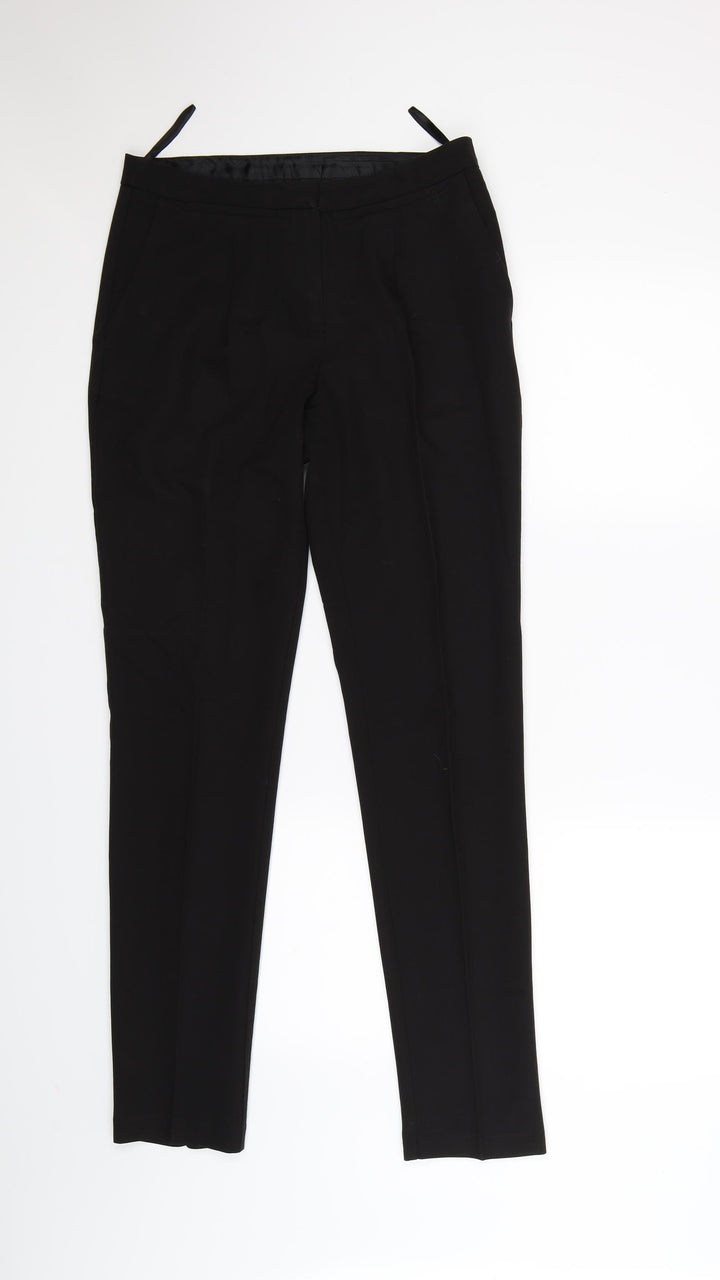 New Look Womens Black Trousers Size 8 L31 in - tall