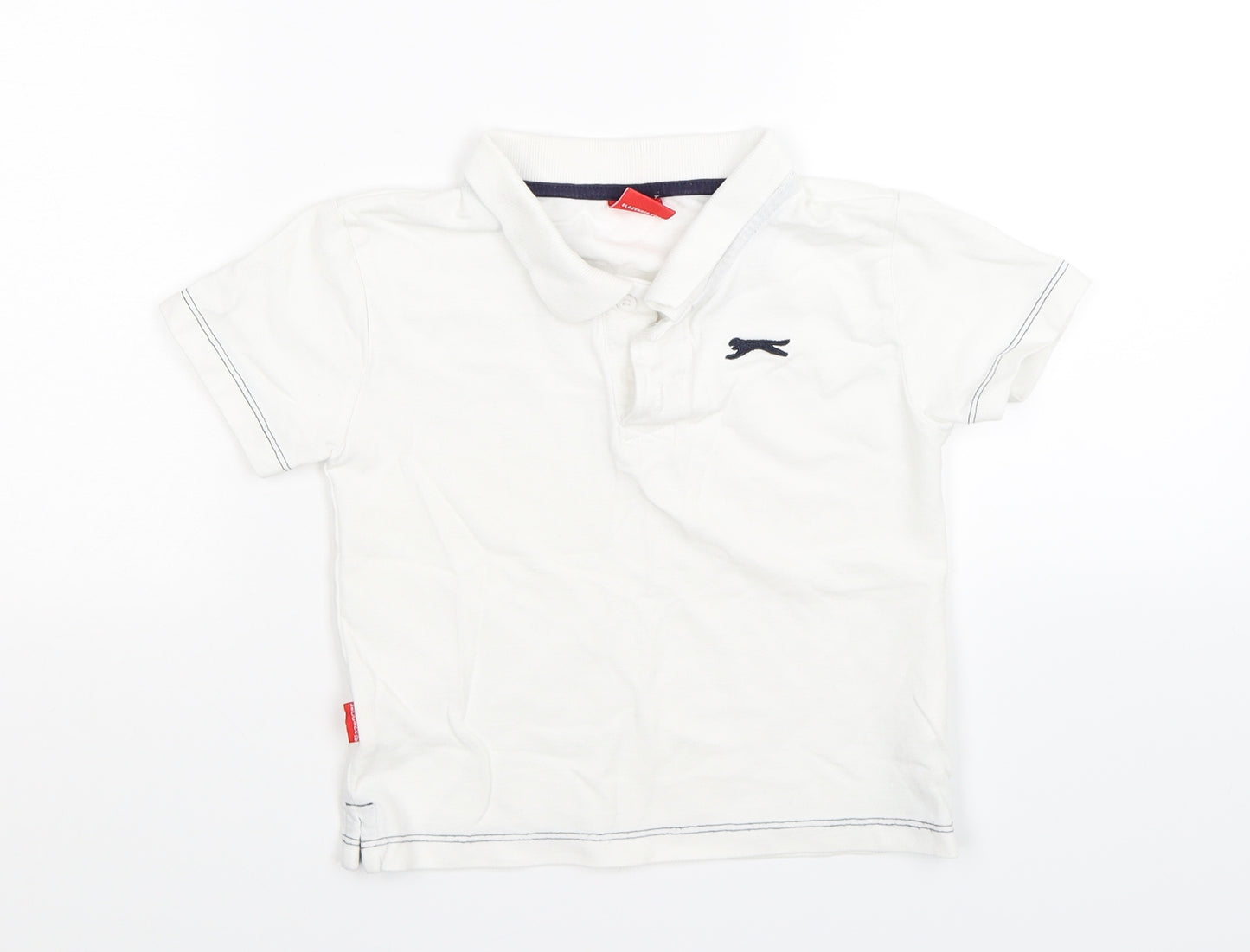 Slazenger Boys White   Basic Polo Size 3-4 Years