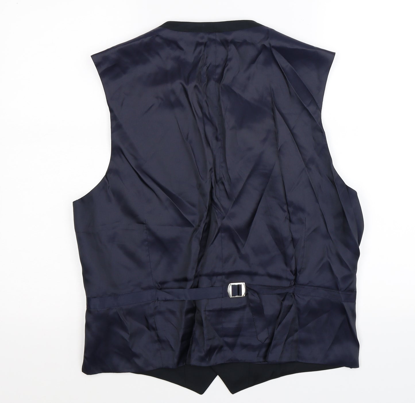 Lanificio Mens Blue   Jacket Suit Waistcoat Size 40