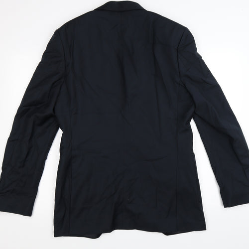 Lanificio Mens Blue   Jacket Suit Jacket Size 40