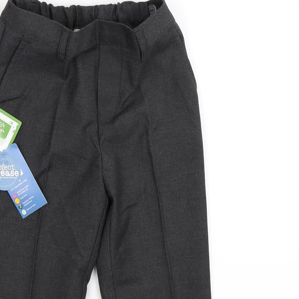 TU Boys Grey   Dress Pants Trousers Size 5 Years - school wear