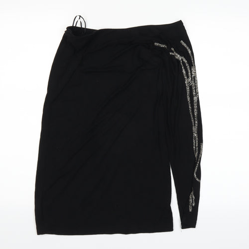 AX Paris Womens Black   Basic T-Shirt Size 10