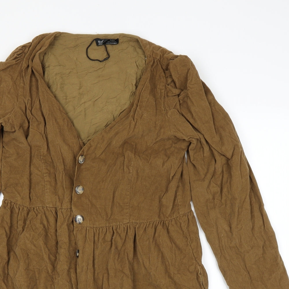 Zara Womens Brown   Jacket  Size XL