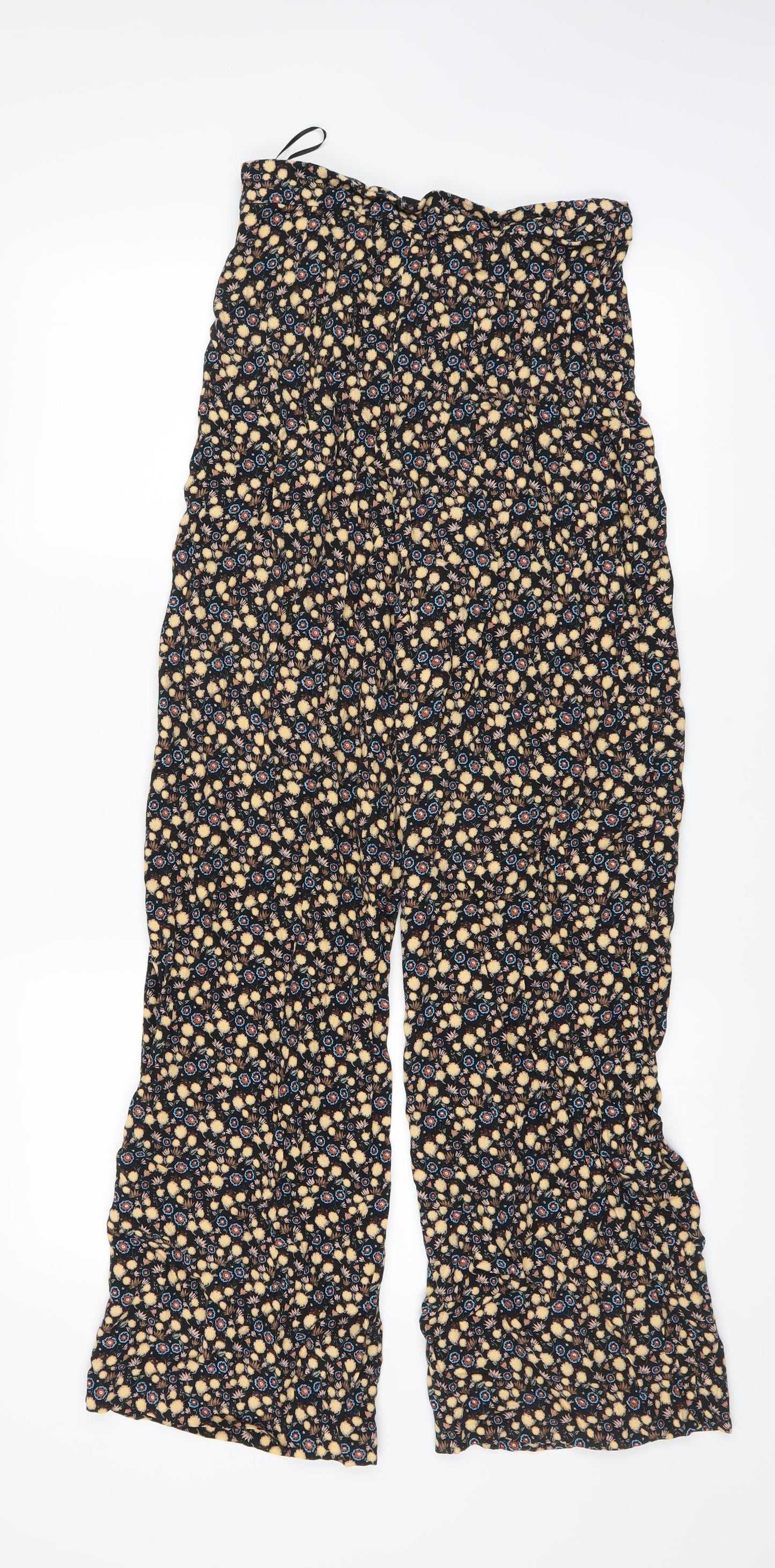 Topshop Womens Black   Trousers  Size 10 L28 in