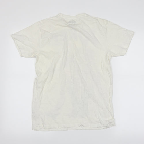 Batman Mens White    T-Shirt Size S