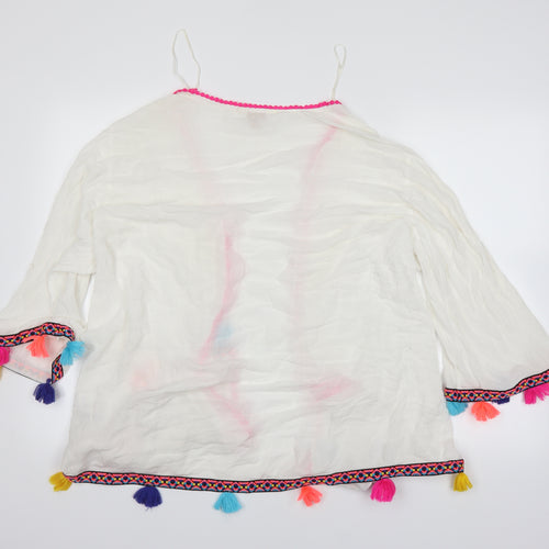 F&F Womens White   Cardigan Jumper Size XL