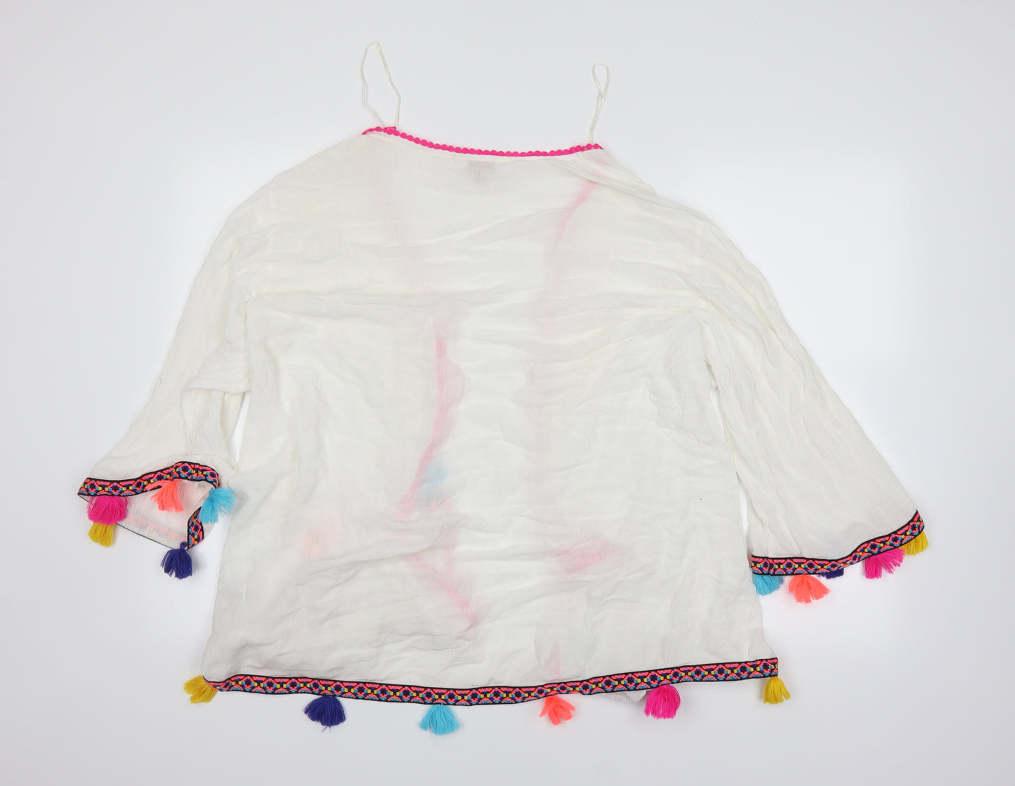 F&F Womens White   Cardigan Jumper Size XL