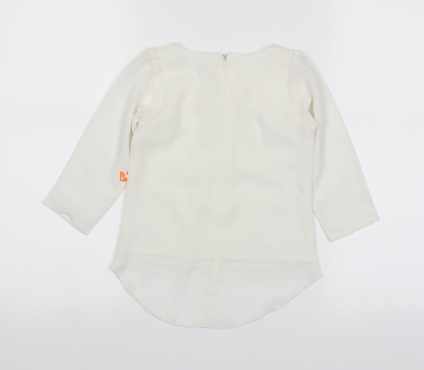 Winner Girls White   Basic T-Shirt Size 6 Years