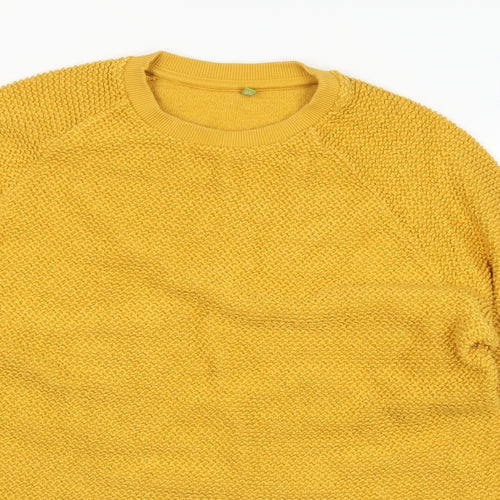 Preworn Womens Yellow   Pullover Jumper Size M
