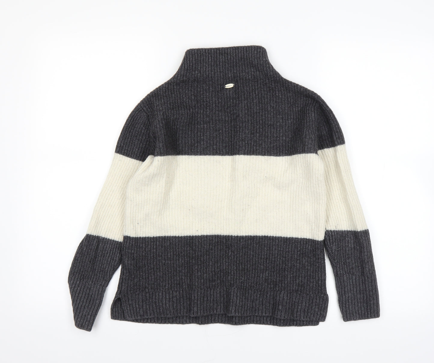 Barbour Womens Grey   Pullover Jumper Size 8