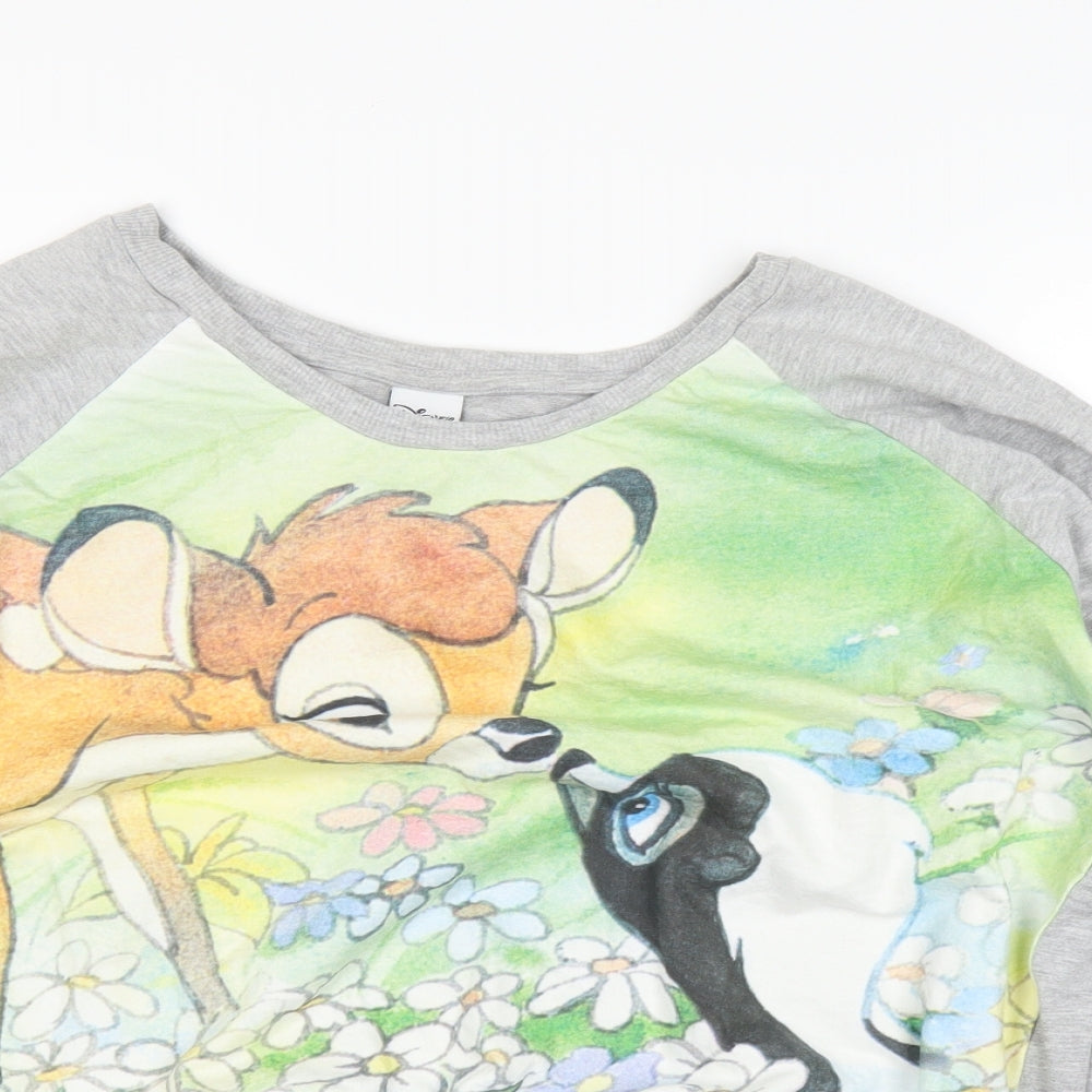Disney Womens Grey   Pullover Jumper Size 12