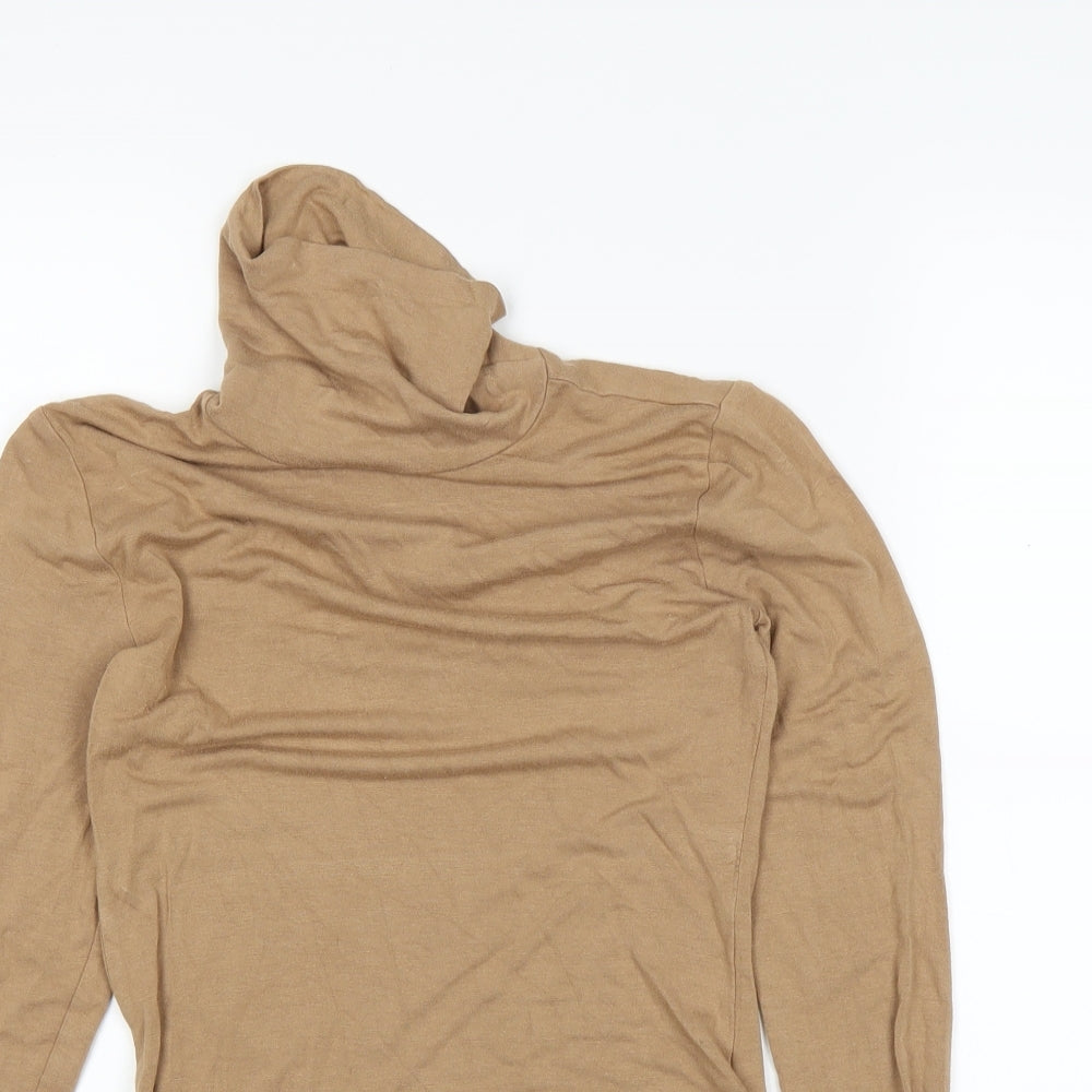 New Look Womens Brown   Basic T-Shirt Size 6