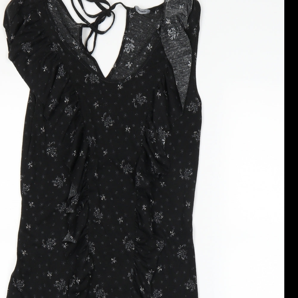 George Womens Black   A-Line  Size 10