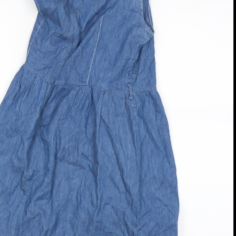 Apricot Womens Blue   A-Line  Size 12