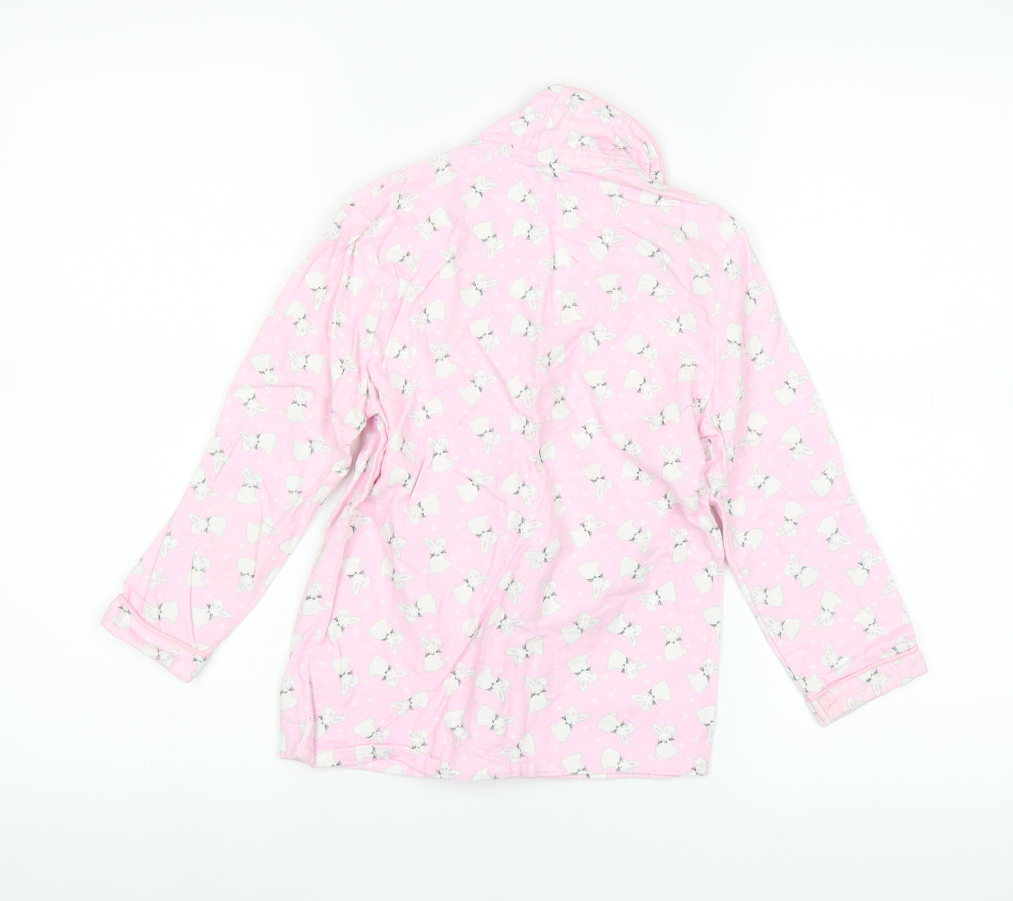 YD Girls Pink   Basic Button-Up Size 6-7 Years