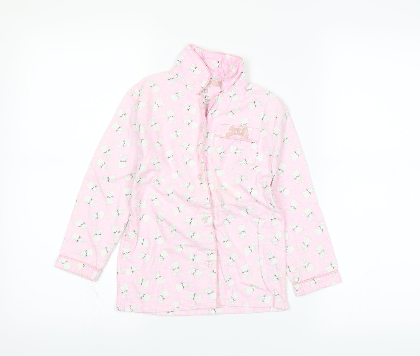 YD Girls Pink   Basic Button-Up Size 5-6 Years