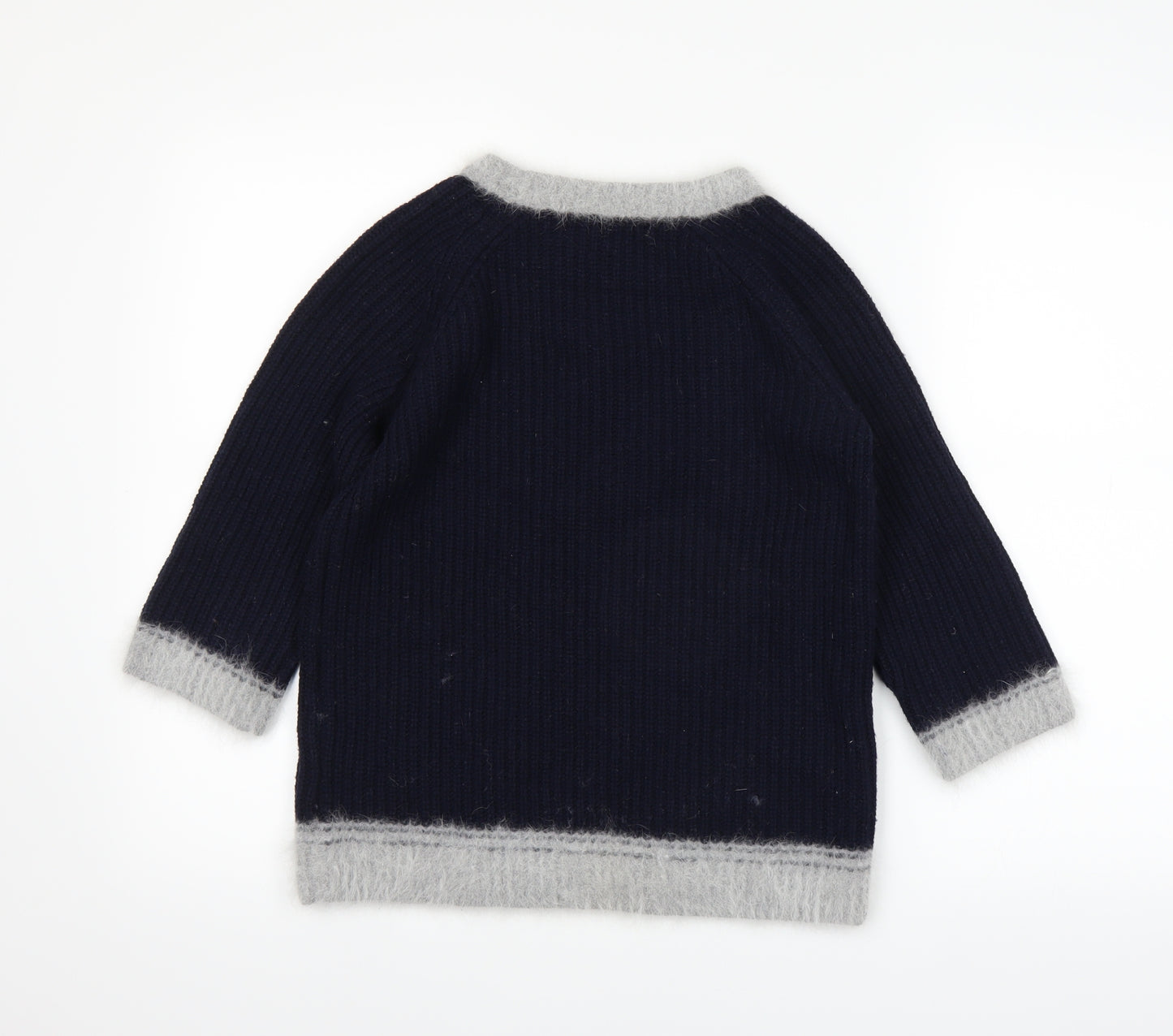 LE RASIN Womens Blue   Pullover Jumper Size S