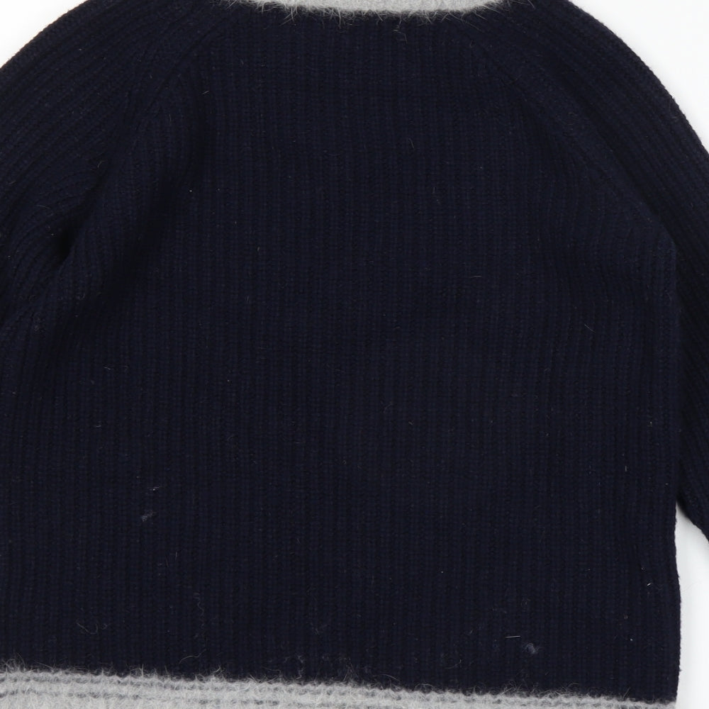 LE RASIN Womens Blue   Pullover Jumper Size S