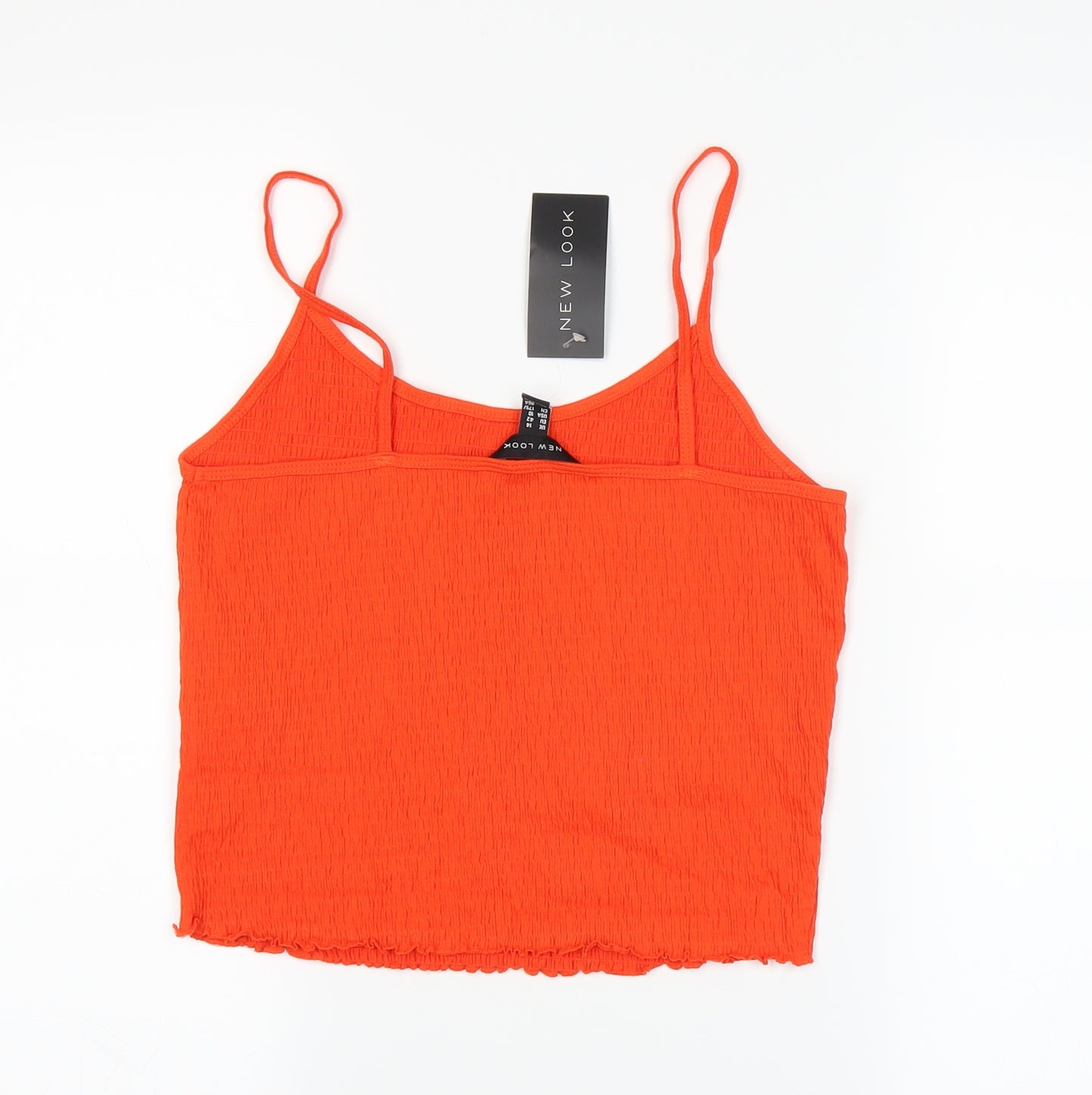 New Look Womens Orange   Basic T-Shirt Size 14