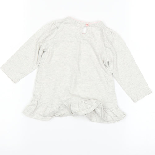 George Baby Grey   Basic T-Shirt Size 6-9 Months