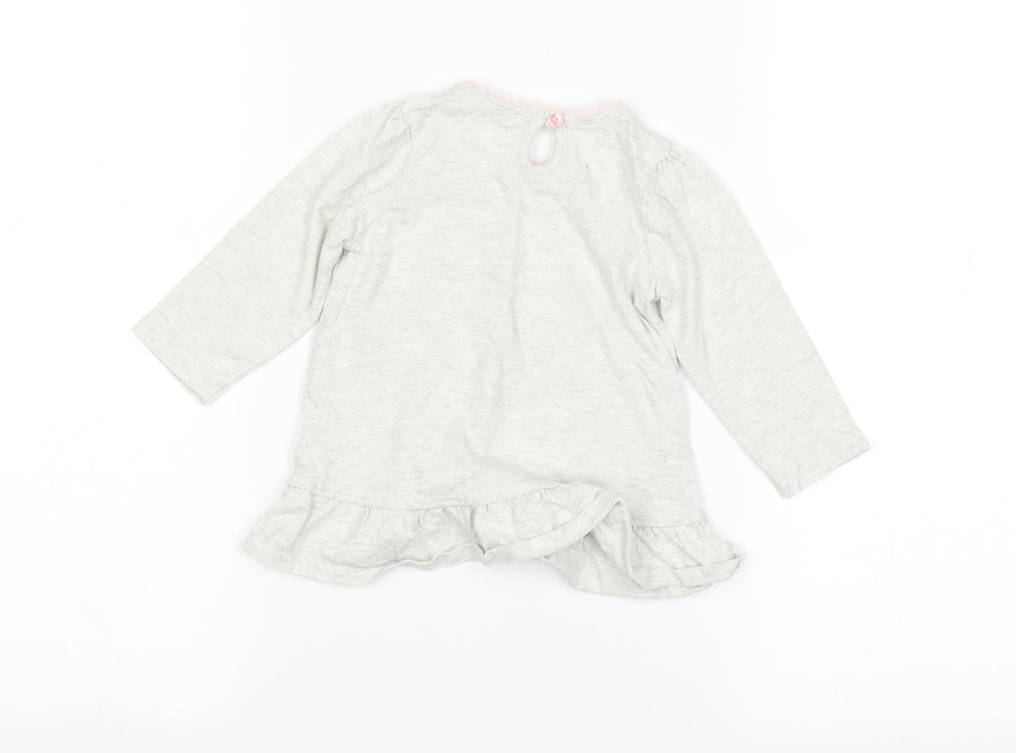 George Baby Grey   Basic T-Shirt Size 6-9 Months