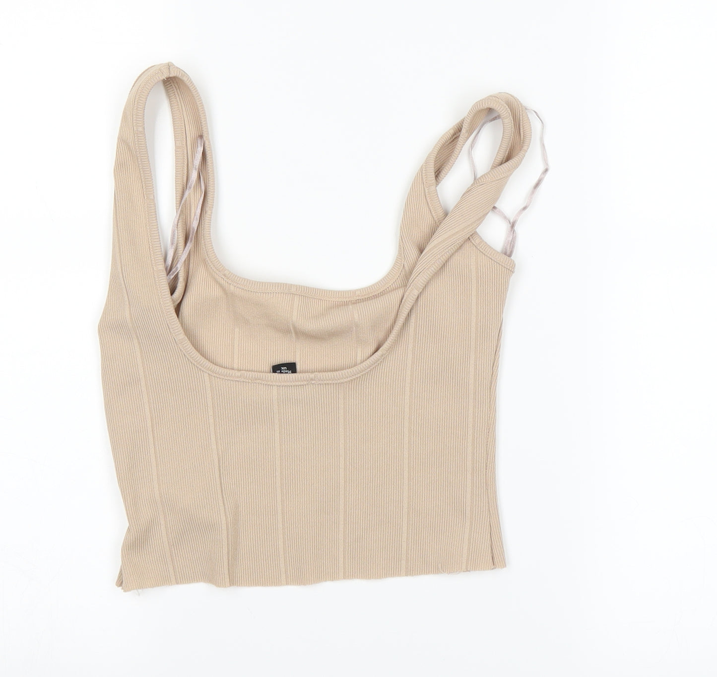 New Look Womens Brown   Basic T-Shirt Size 10