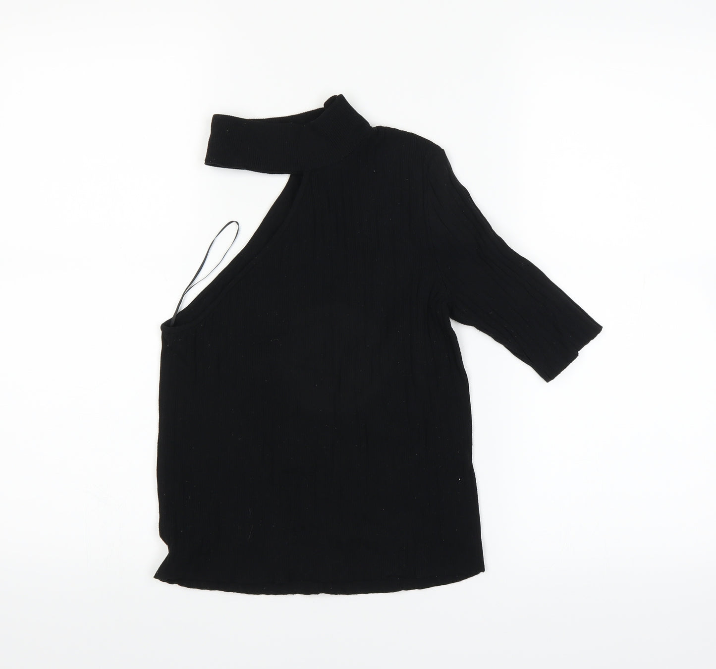 Zara Womens Black   Basic T-Shirt Size M