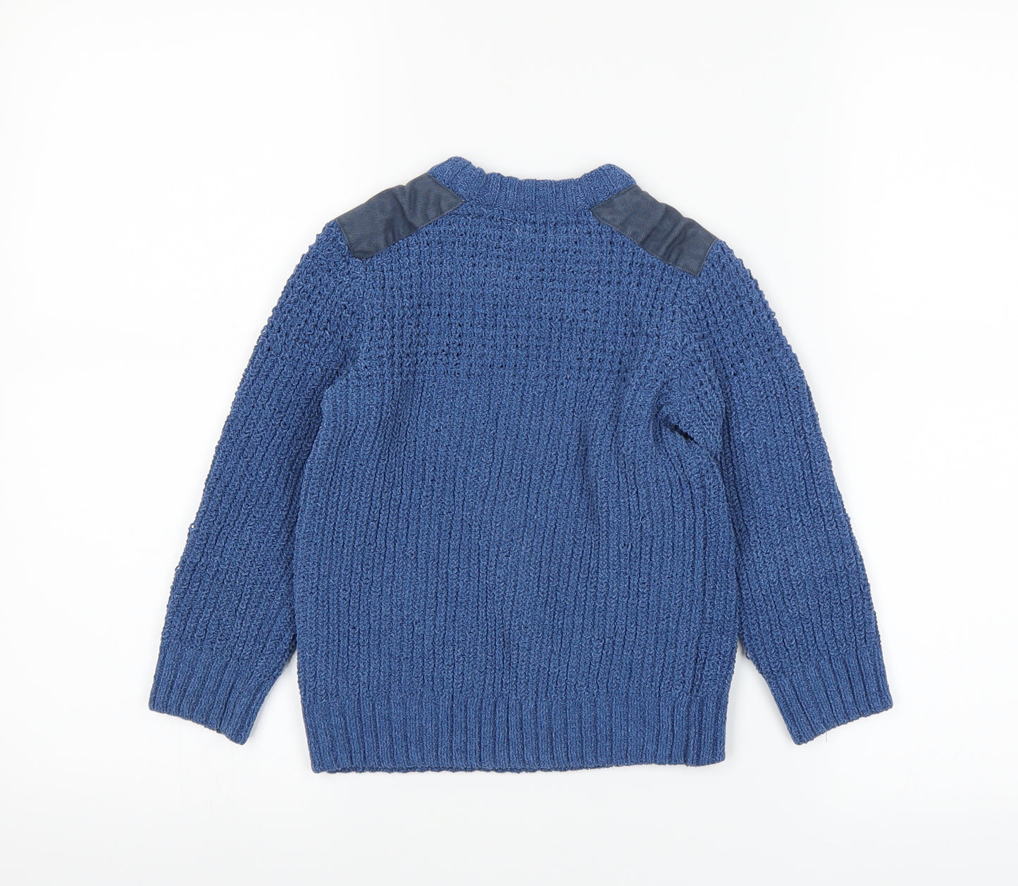 F&F Boys Blue   Pullover Jumper Size 4-5 Years