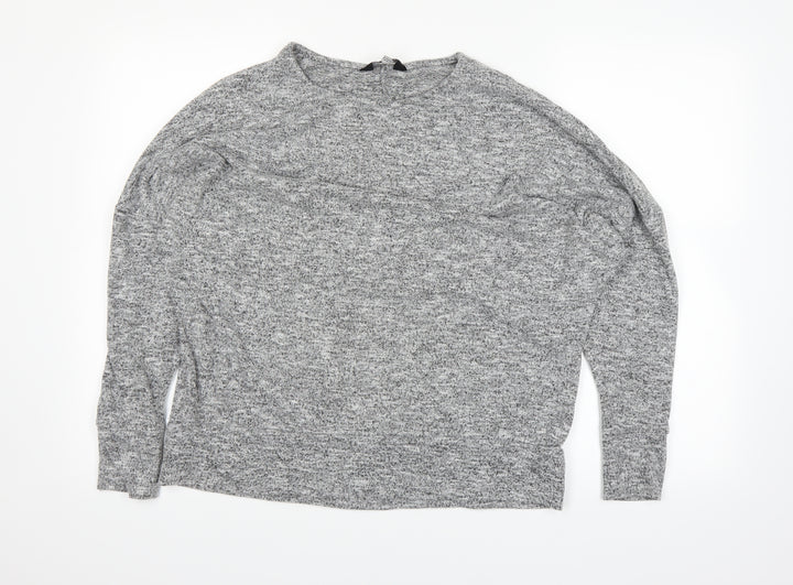 Dorothy Perkins Womens Grey Pullover Jumper Size 16