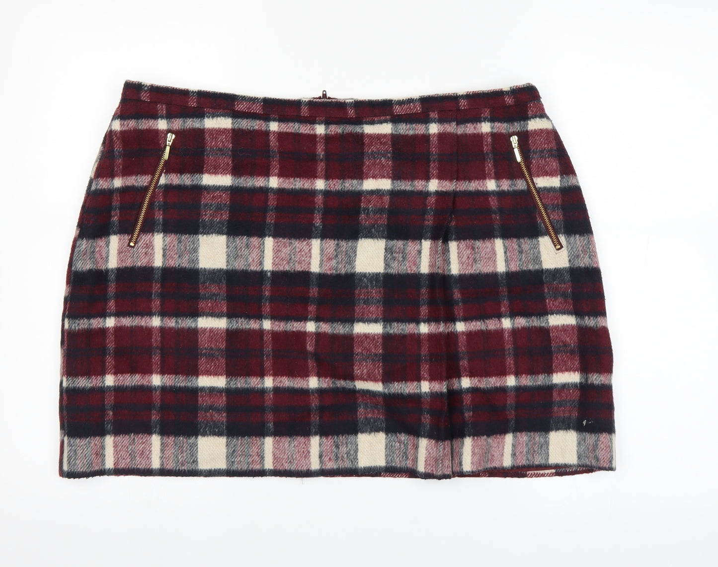 George Womens Red   A-Line Skirt Size 18