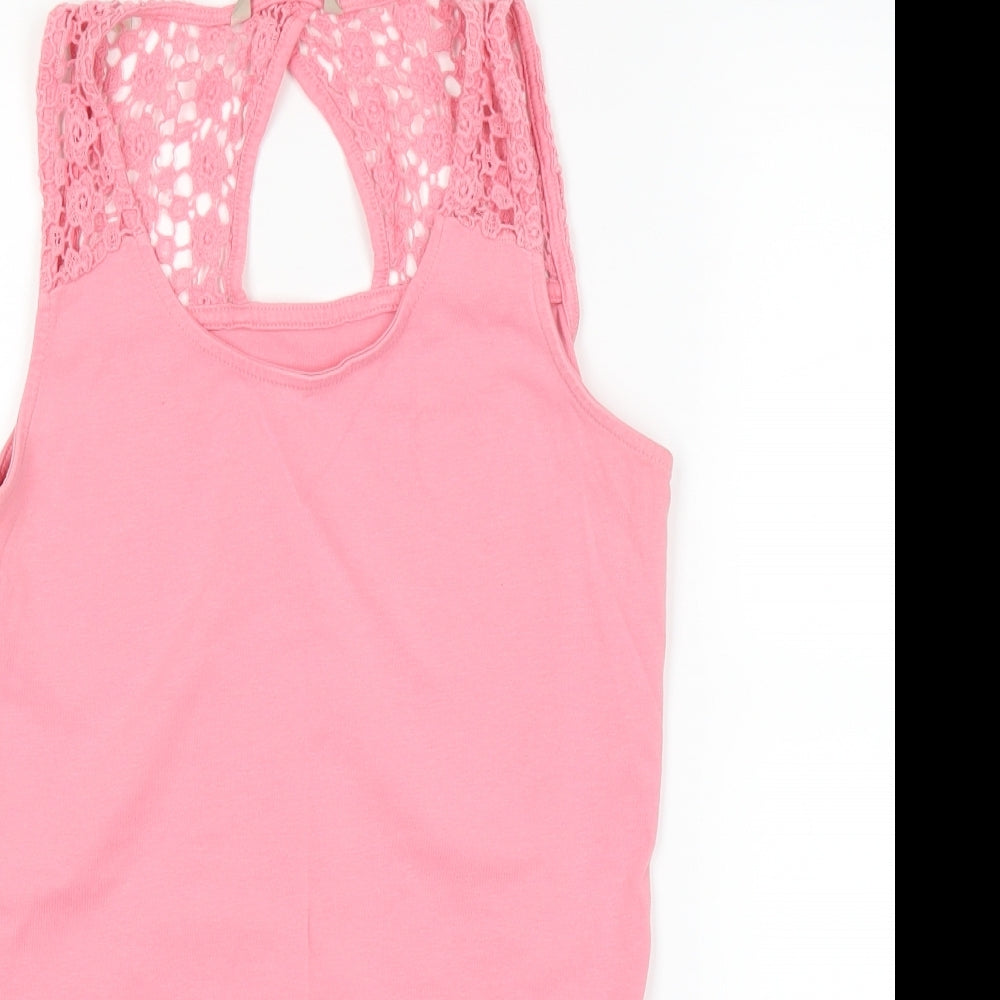 TU Womens Pink   Basic T-Shirt Size 14