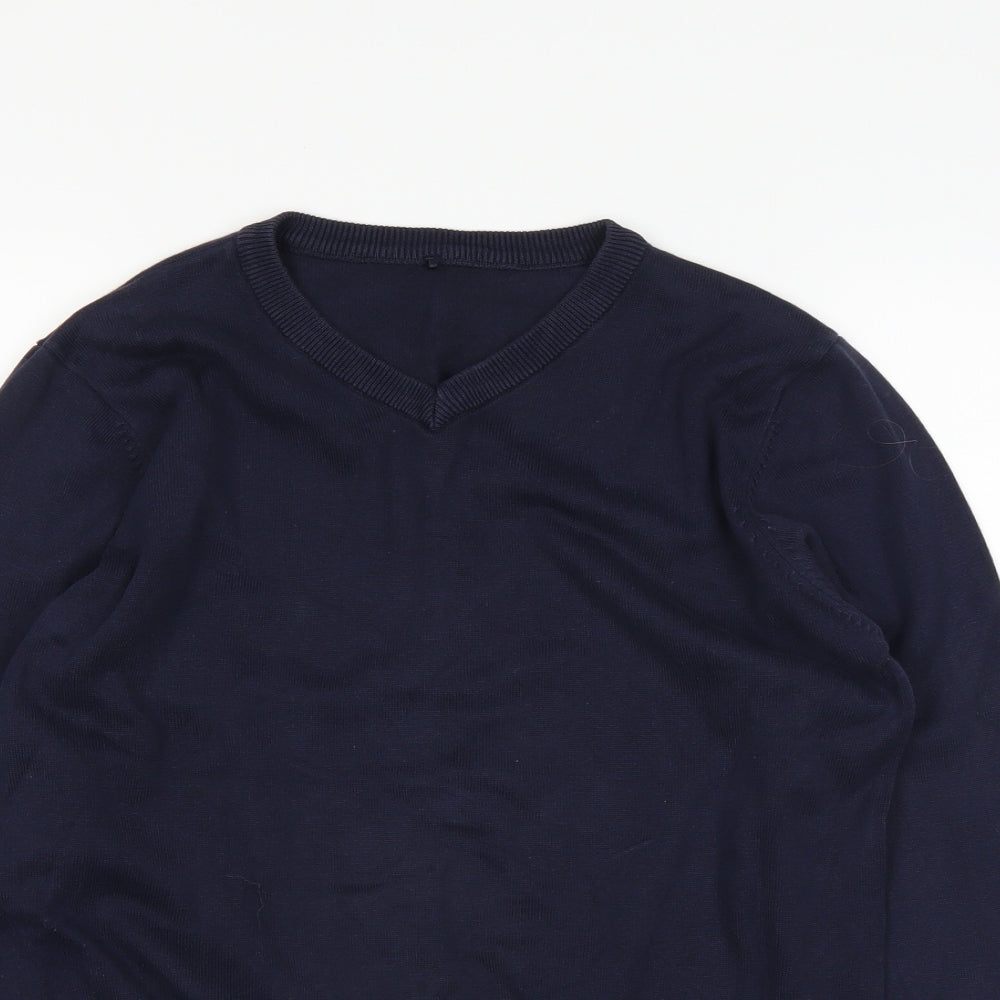 George Boys Blue   Pullover Jumper Size 12-13 Years