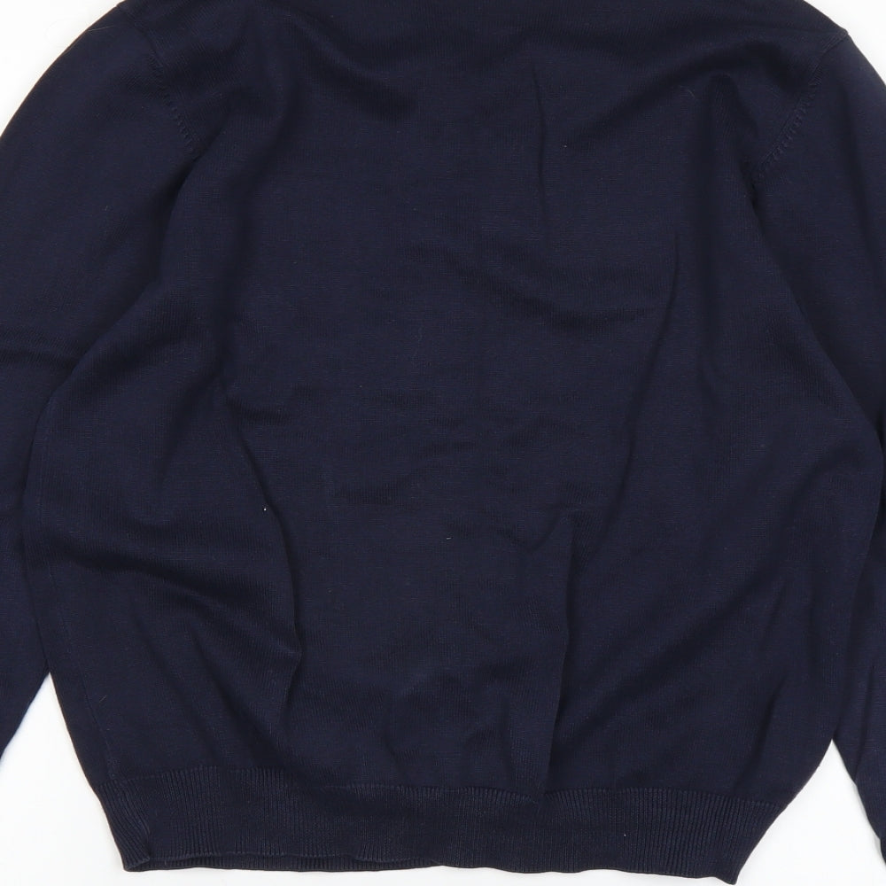 George Boys Blue   Pullover Jumper Size 12-13 Years