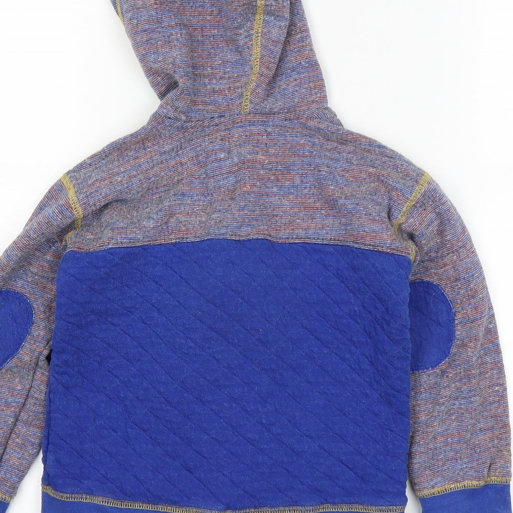 VROOM VROOM Boys Grey   Full Zip Hoodie Size 5-6 Years