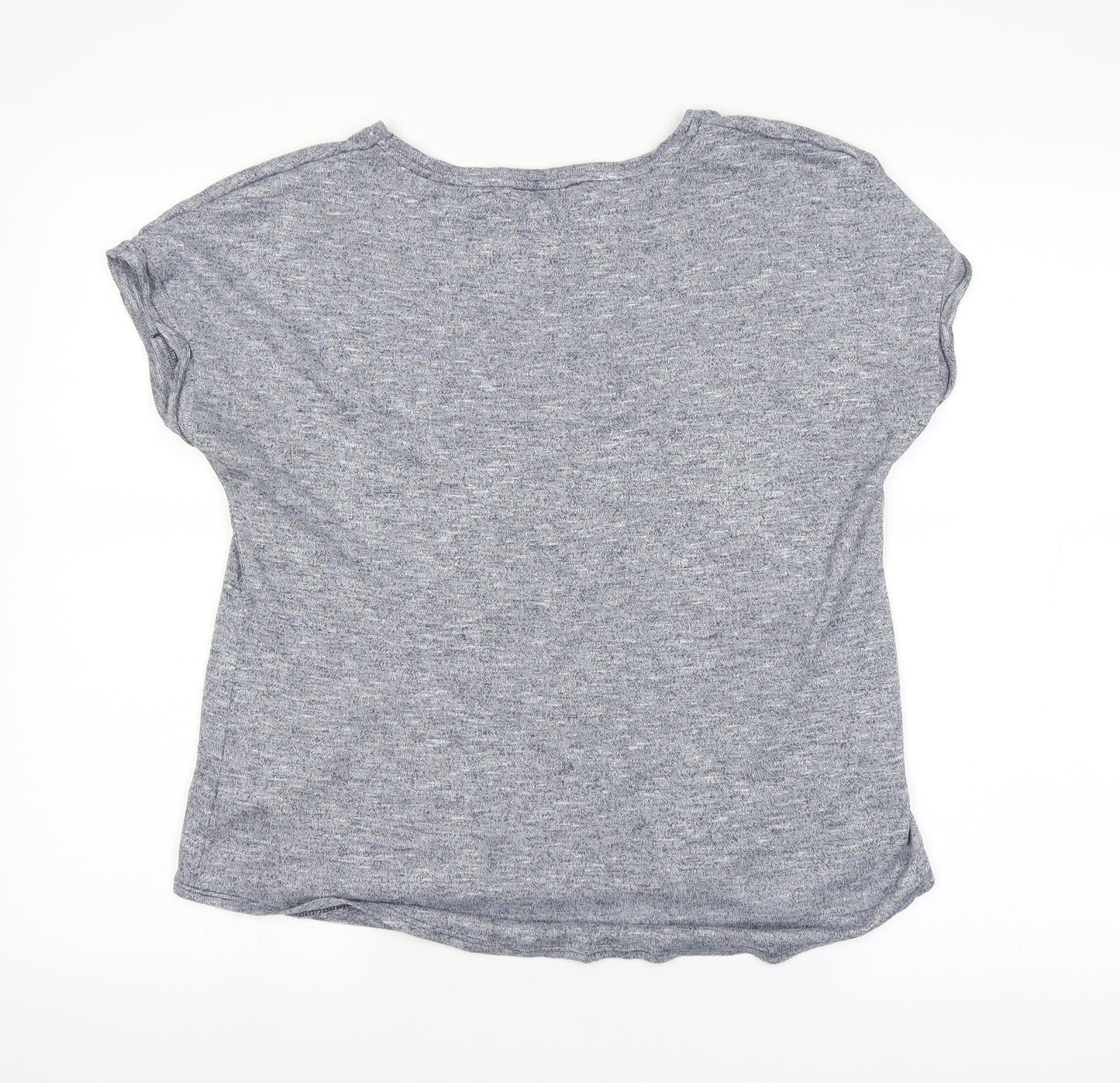 Papaya Womens Blue   Basic T-Shirt Size 14