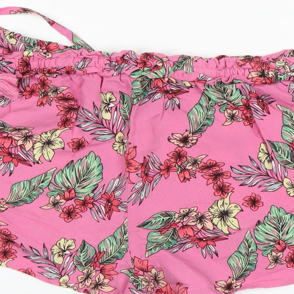 Primark Womens Pink   Cut-Off Shorts Size 14