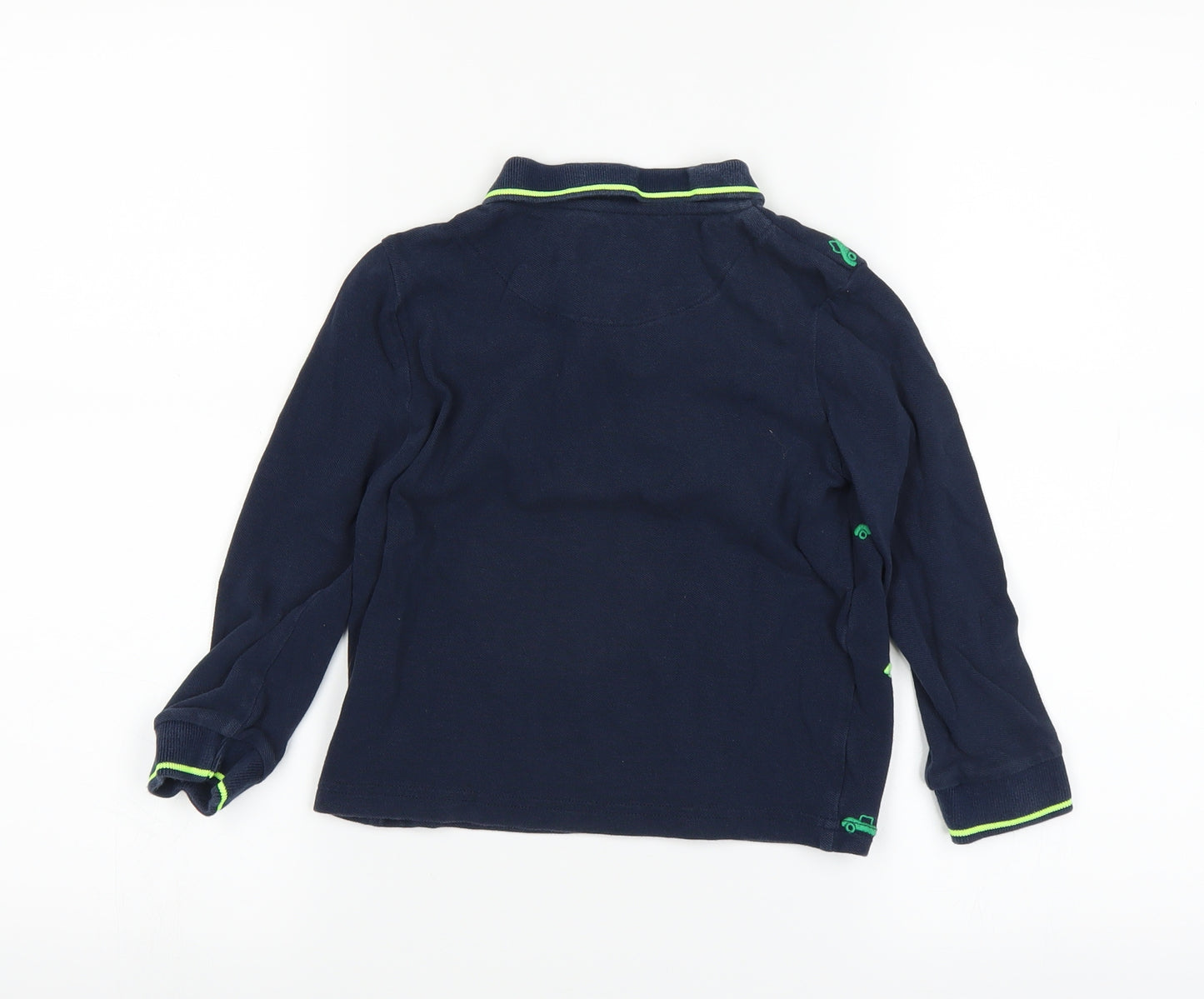 F&F Boys Blue   Basic Polo Size 5-6 Years