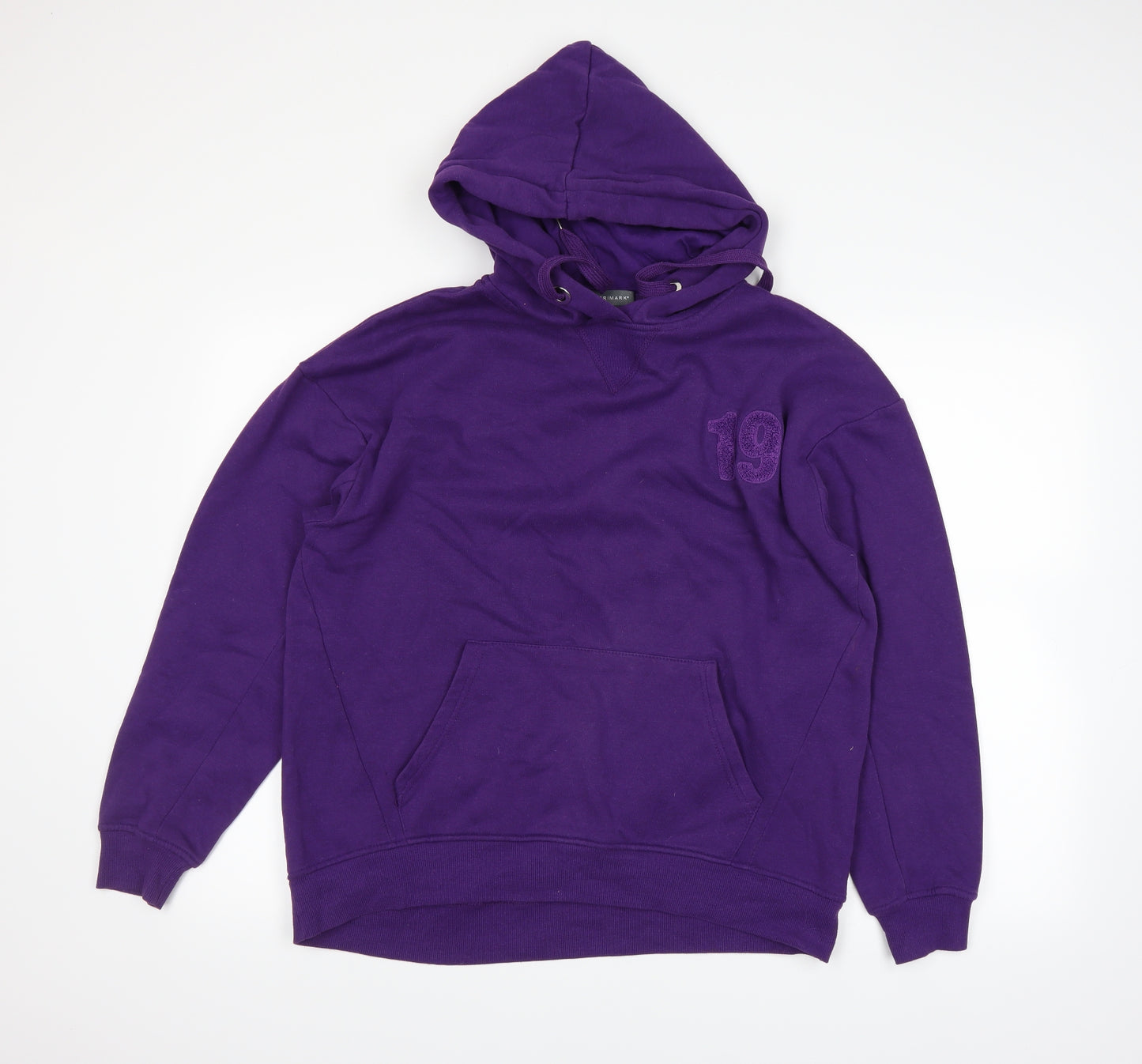 Primark Womens Purple   Pullover Hoodie Size XS