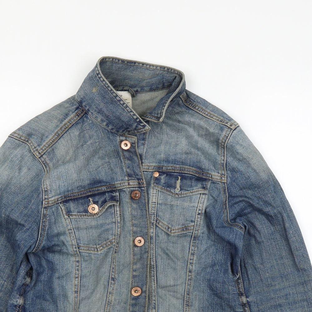 H&M Womens Blue   Jacket  Size 12