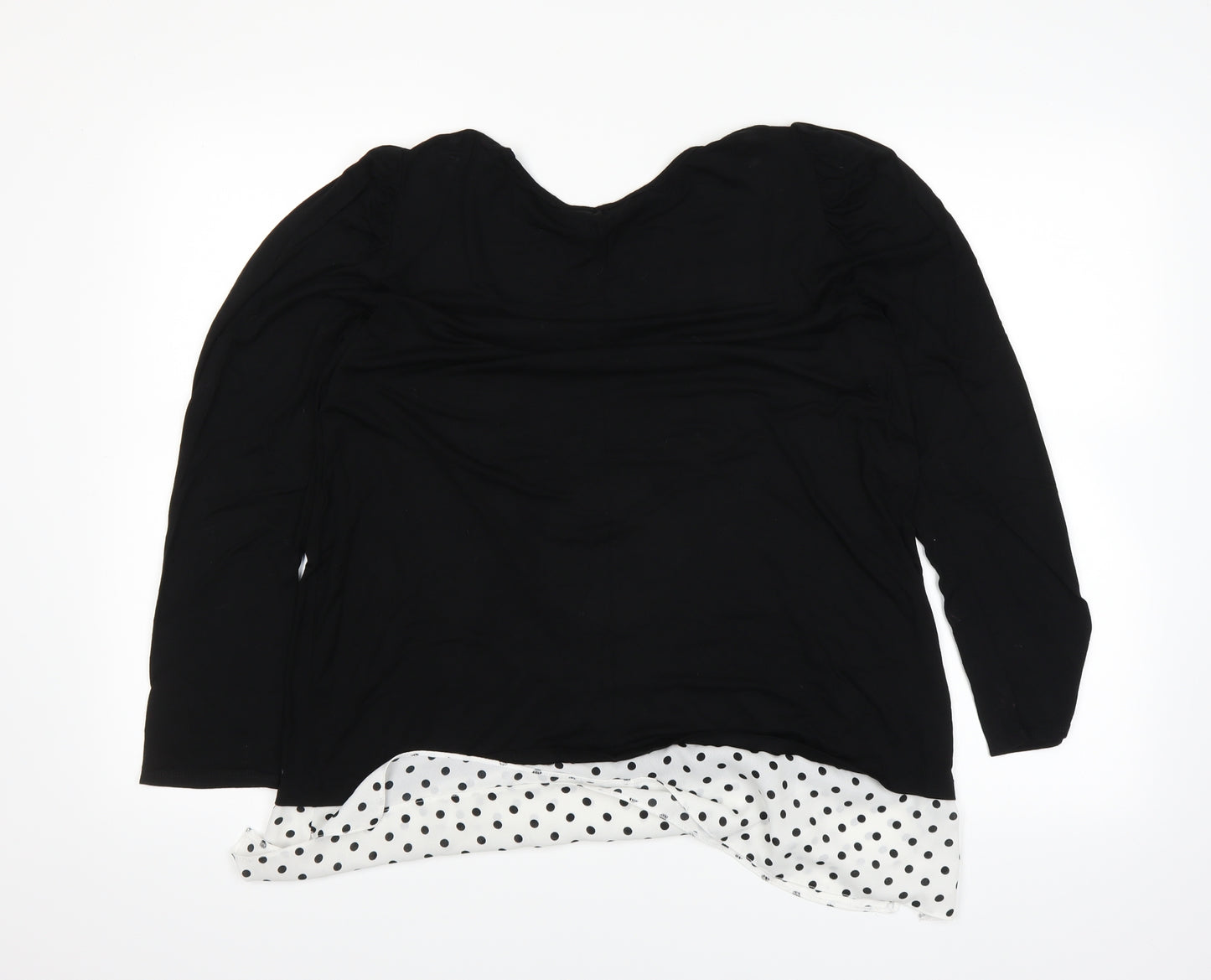 Dorothy Perkins Womens Black   Basic T-Shirt Size 14