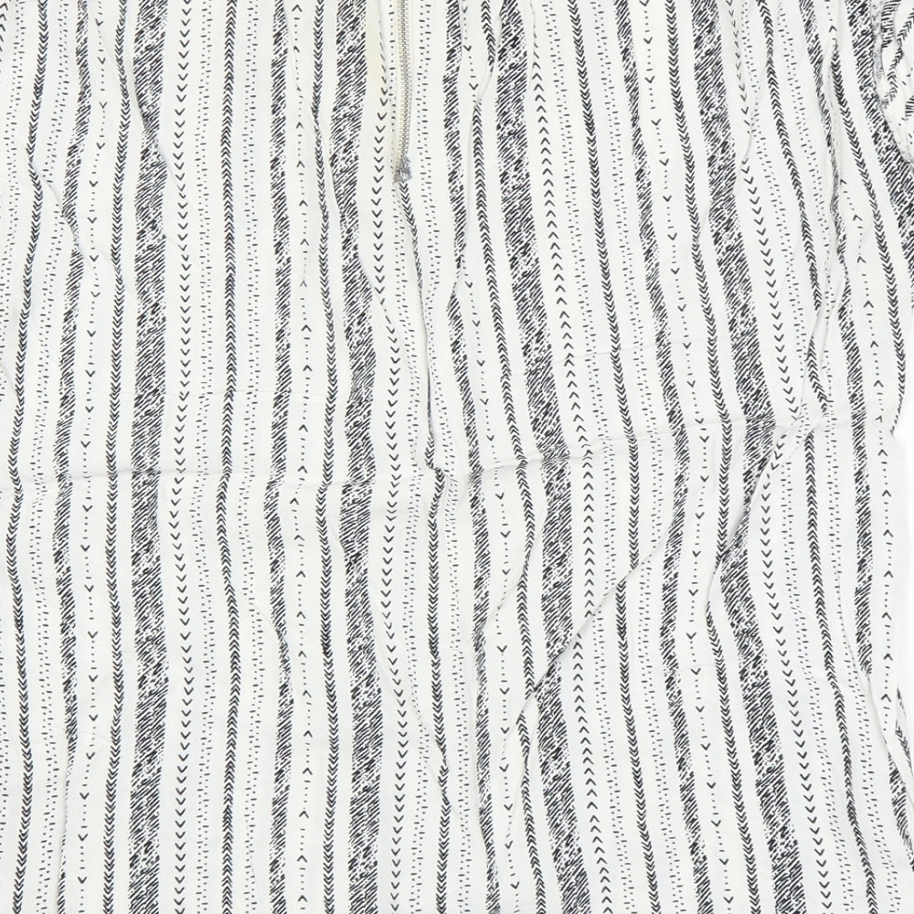 nine Womens White   Basic T-Shirt Size 14