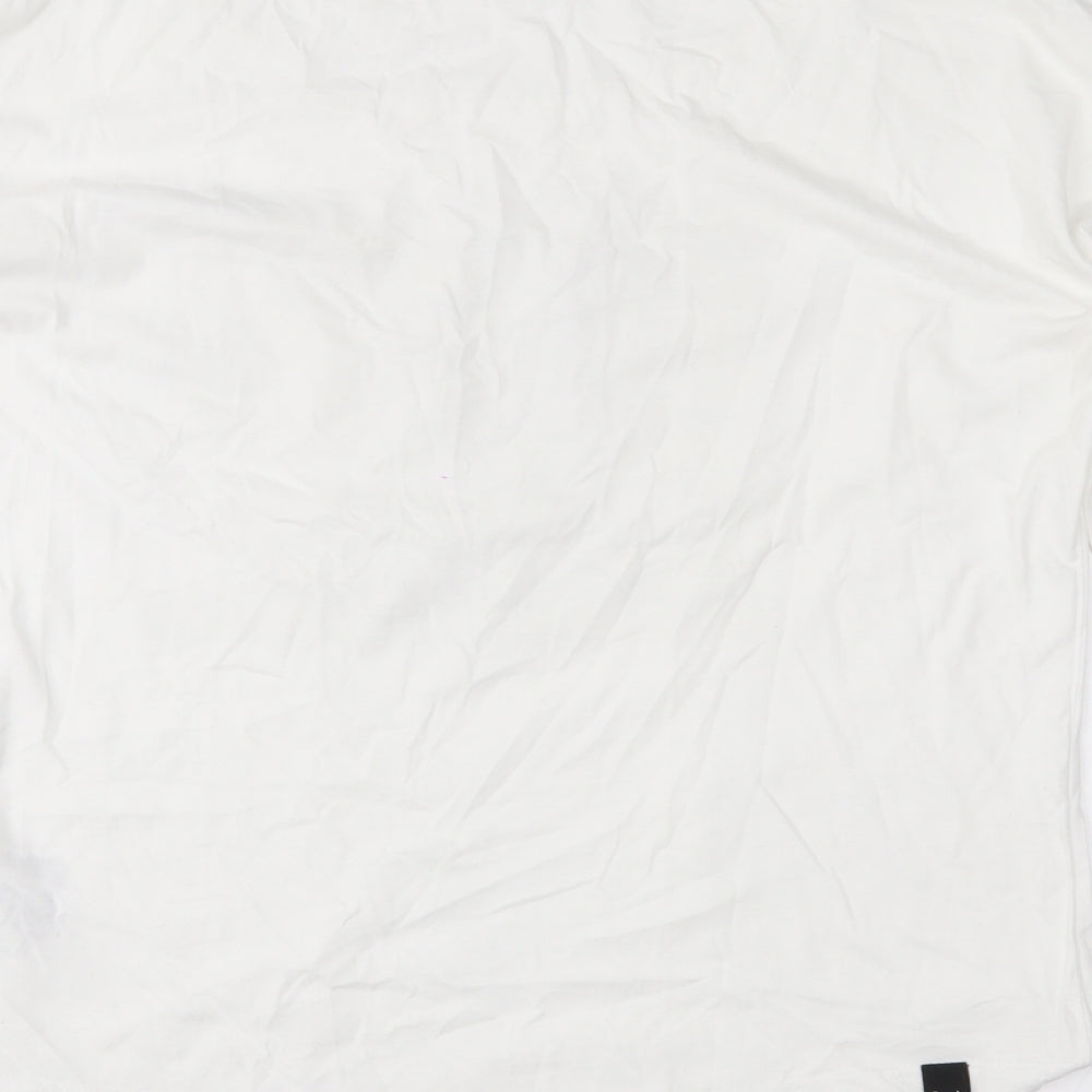 Bench Mens White    T-Shirt Size M