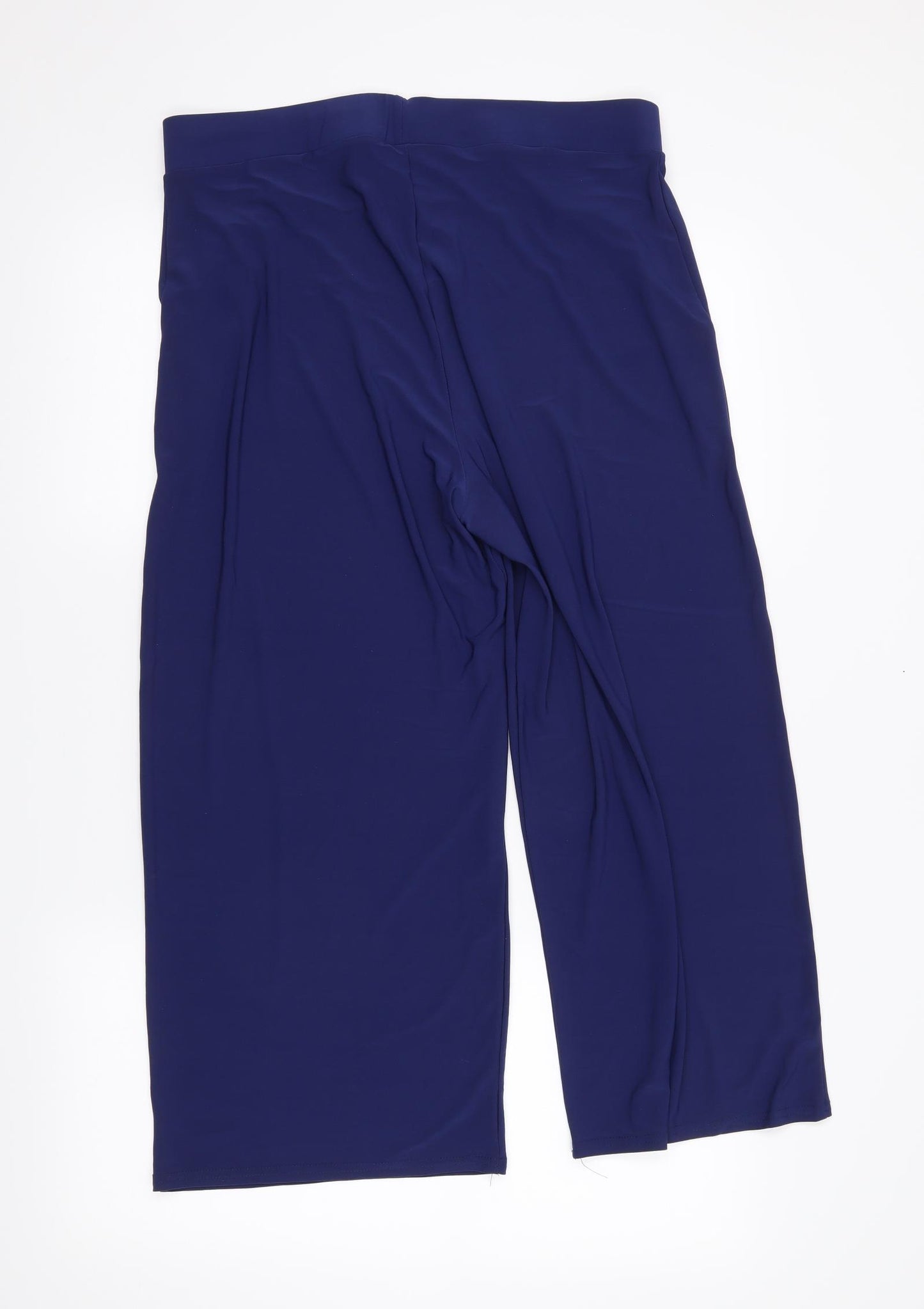 Styled By... Womens Blue   Cropped Trousers Size M L23 in