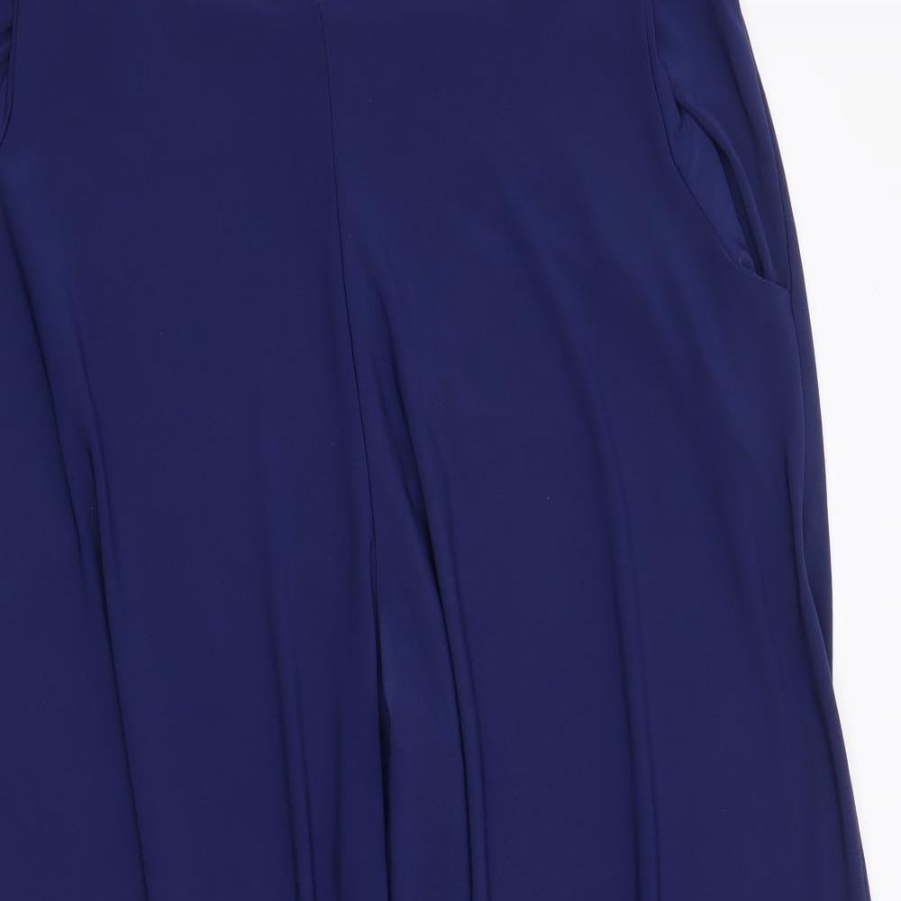 Styled By... Womens Blue   Cropped Trousers Size M L23 in