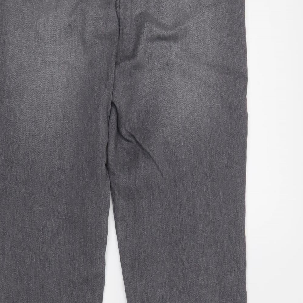 TU Womens Grey   Mom Jeans Size 10 L27 in