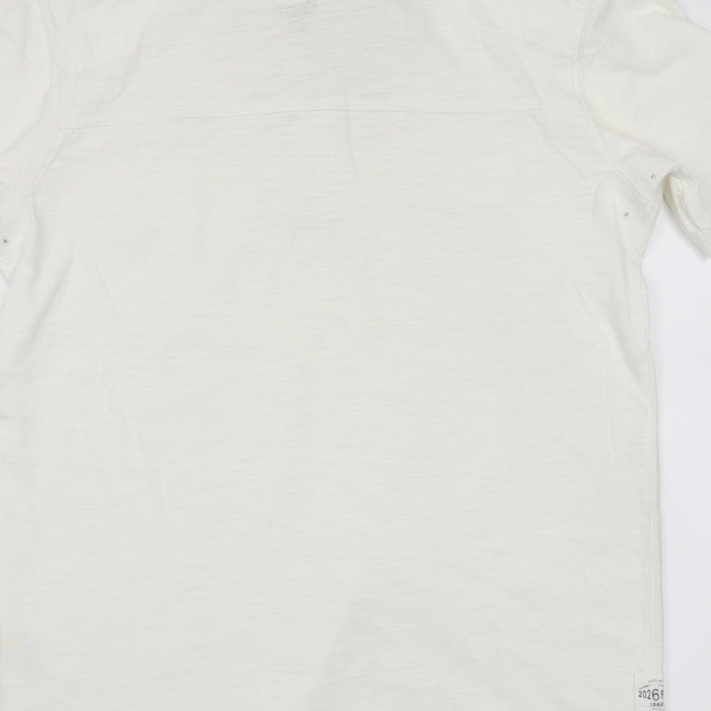 NEXT Mens White    Polo Size M