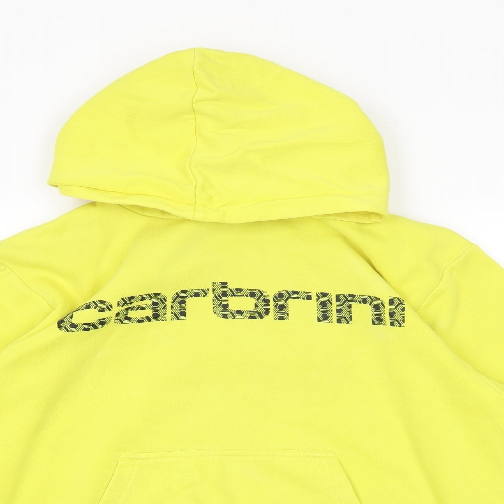 Carbrini Boys Yellow   Pullover Hoodie Size 12-13 Years