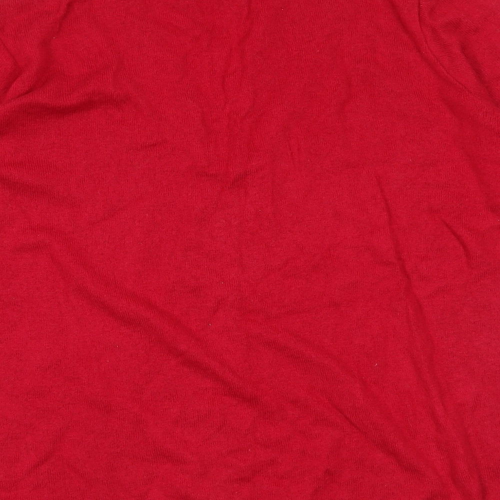 George Womens Red   Pullover Jumper Size 16